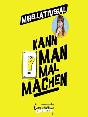 cover image of Kann man mal machen
